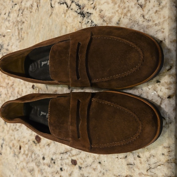 Paul Green Brown Suede Women's Loafer US 3 - Picture 5 of 9